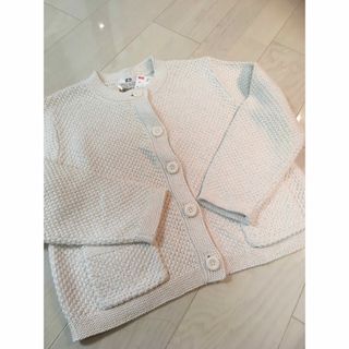 ユニクロ(UNIQLO)の新品 ユニクロ UNIQLO  ニットショートジャケット (ニット/セーター)