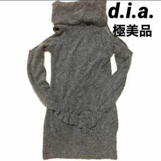 ダイア(d.i.a)のd.i.a. 肩あきミニワンピ ニットワンピ(ミニワンピース)