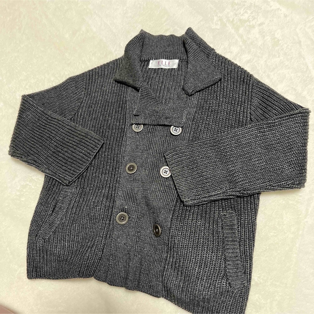 ELLE(エル)のELLE EN NOIR 100cm キッズ/ベビー/マタニティのキッズ服男の子用(90cm~)(カーディガン)の商品写真