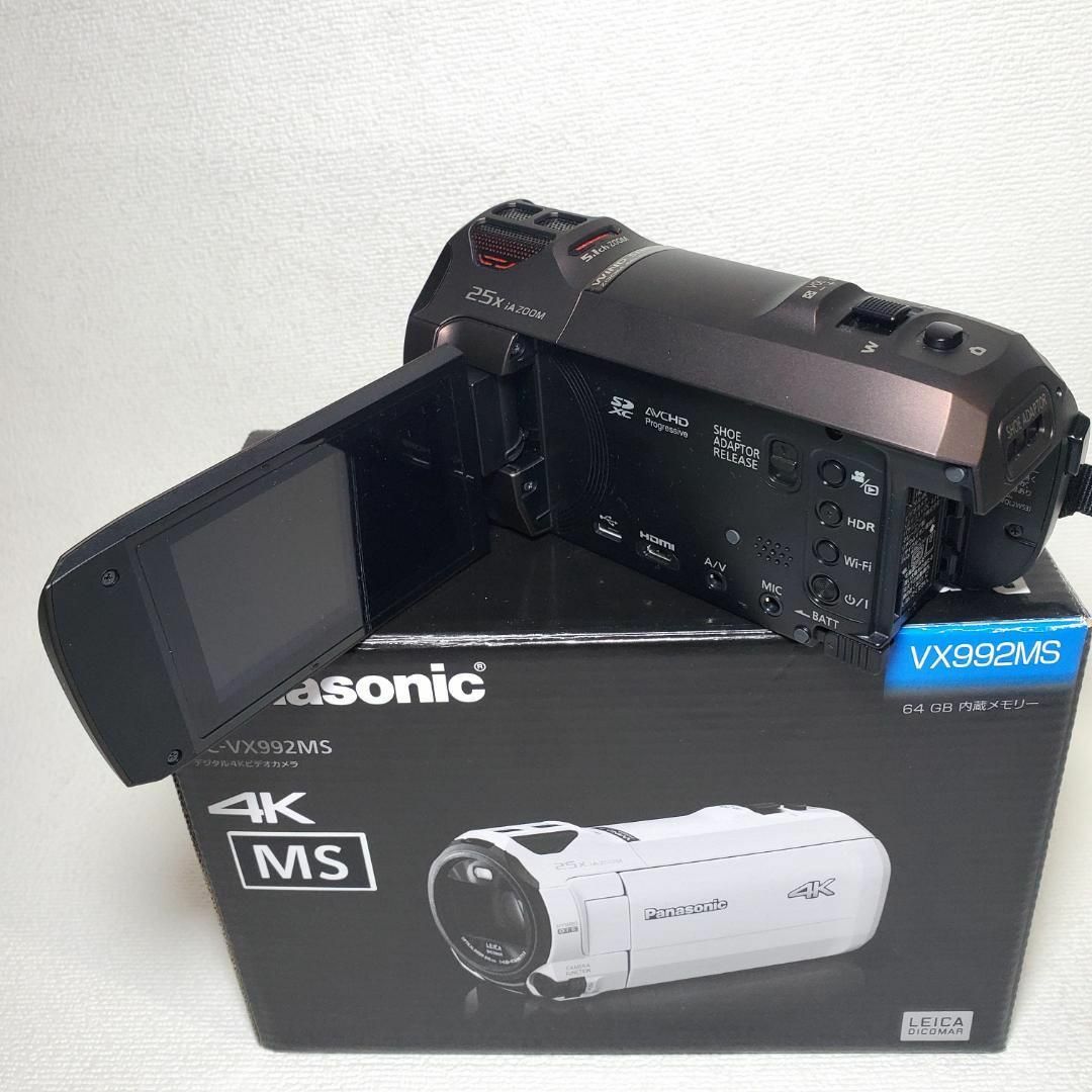 HC-VX992MS-TJ パナソニック 4Kビデオカメラ 保証付 ビデオカメラ HC-VX992MS-TJ パナソニック 4Kビデオカメラ 保証付 ビデオカメラ