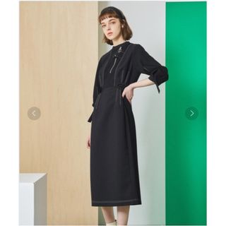 UNITED TOKYO - 美品 ユナイテッドトウキョウ 定価36,300円 フリンジ ... パフユーティリティワンピース