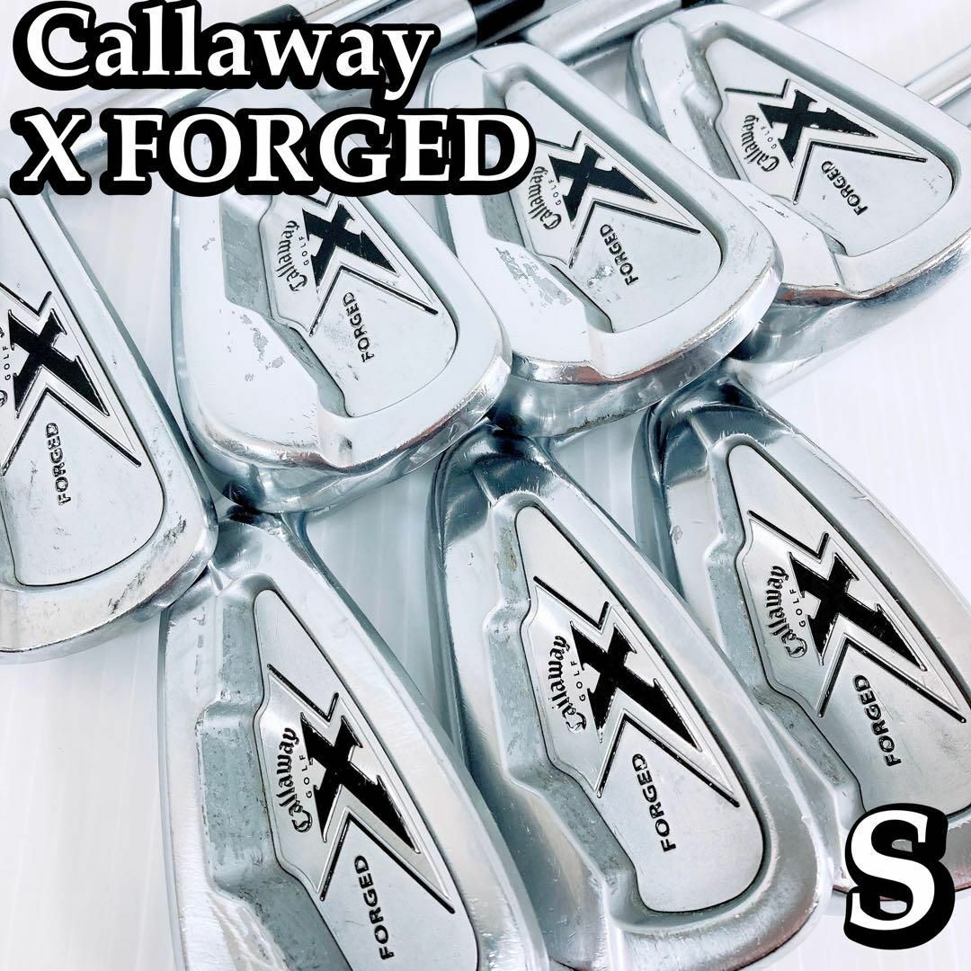 【名器】Callaway X FORGED キャロウェイ エックス アイアン Sのサムネイル