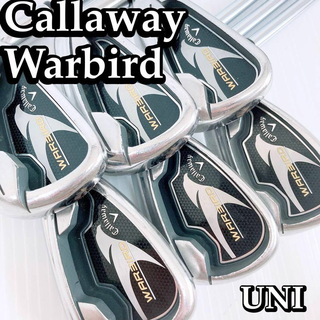 Callaway WARBIRD キャロウェイウォーバードアイアンセット　6本