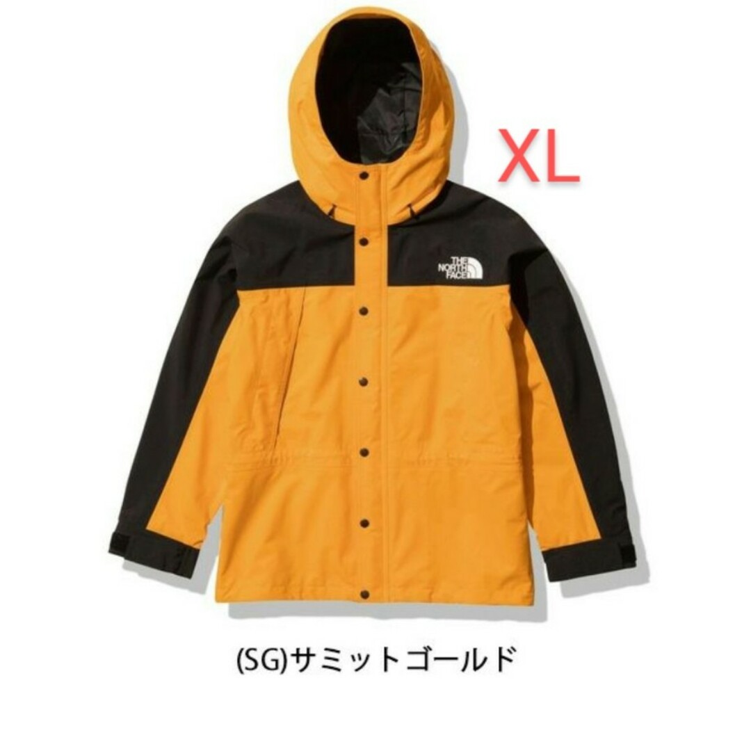 THE NORTH FACE(ザノースフェイス)のマウンテンライトジャケット　サミットゴールド　XL メンズのジャケット/アウター(マウンテンパーカー)の商品写真