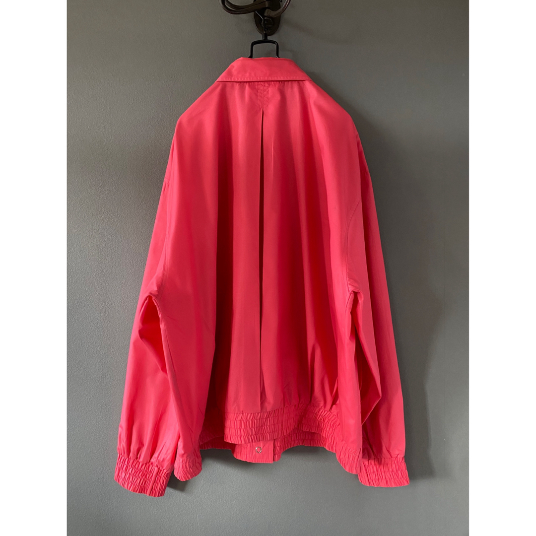 古着 ビンテージ 90s ピンク オーバーサイズ ワーク ジャケット ブルゾン レディースのジャケット/アウター(ブルゾン)の商品写真