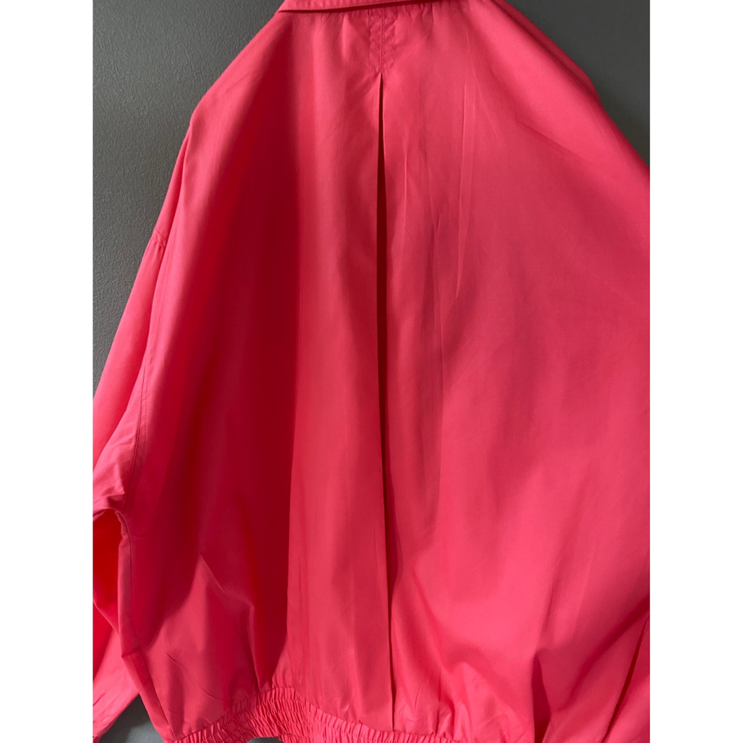 古着 ビンテージ 90s ピンク オーバーサイズ ワーク ジャケット ブルゾン レディースのジャケット/アウター(ブルゾン)の商品写真