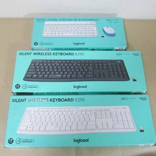 ロジクール(Logicool)のlogi ワイヤレス キーボード 3台セット(PC周辺機器)