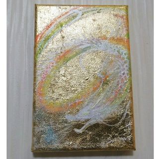 風水開運絵画＊神々の唱（うた）～虹龍～幸運　守護　才能開花　金運　高次元　実現(置物)