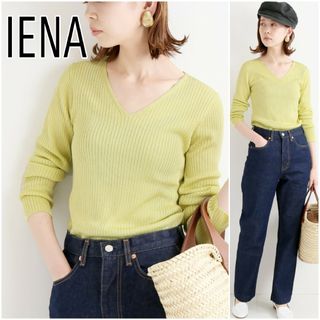 イエナ(IENA)のIENA Vネックシャツ(カットソー(長袖/七分))