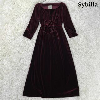 Sybilla シビラ ベロア バルーンワンピース ボレロ セットアップ