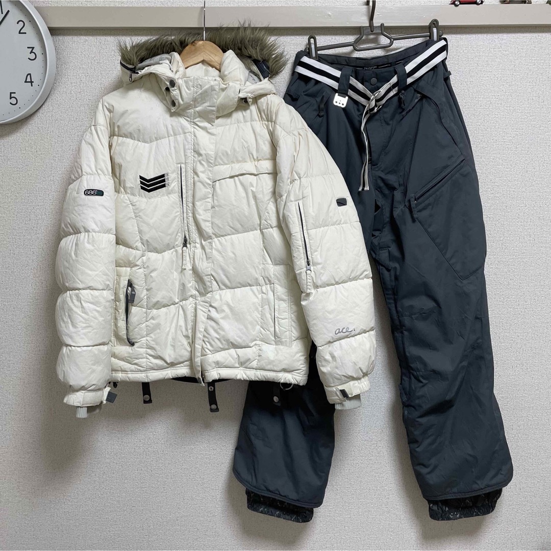 686 シックスエイトシックス　スノボウェア　セットアップ　ジャケット　パンツ