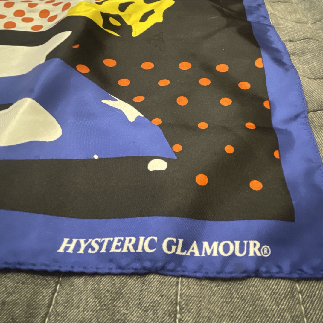 HYSTERIC GLAMOUR(ヒステリックグラマー)のHYSTERIC GLAMOUR ヒステリックグラマー 大判 マルチカバー レア レディースのファッション小物(バンダナ/スカーフ)の商品写真