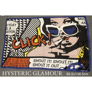 ヒステリックグラマー(HYSTERIC GLAMOUR)のHYSTERIC GLAMOUR ヒステリックグラマー 大判 マルチカバー レア(バンダナ/スカーフ)