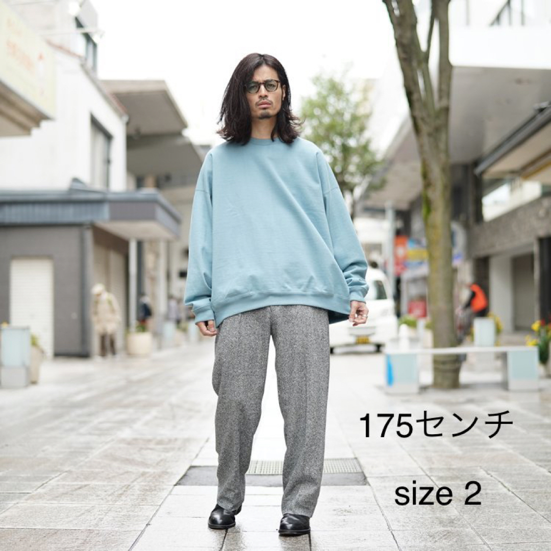 MARKAWARE /マーカウェア　HUGE SWEAT  BABY BLUE