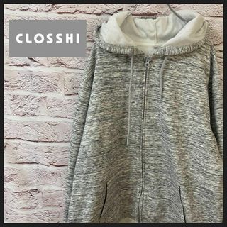 CLOSSHI パーカー　ジップパーカー メンズ　レディース　[ 3L ](パーカー)