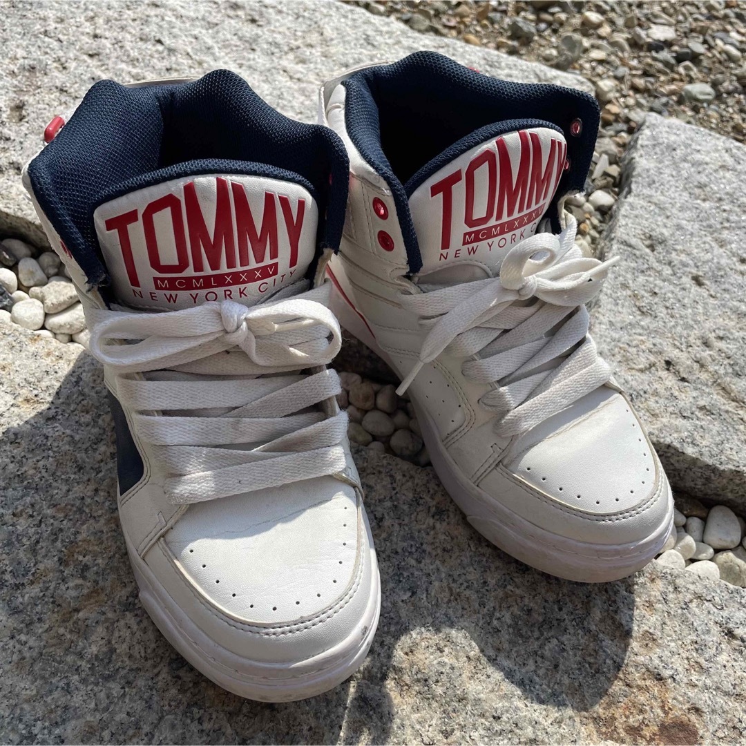 TOMMY(トミー)の『値下げ！』TOMMY トミーヒルフィガー ハイカットスニーカー レディースの靴/シューズ(スニーカー)の商品写真