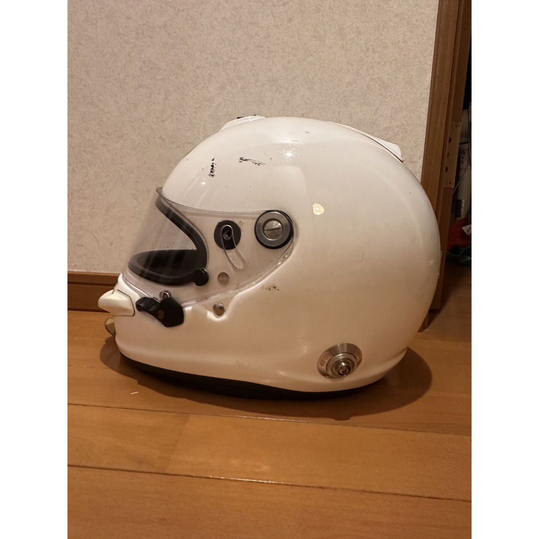 Arai 四輪用ヘルメット GP-6S Mサイズ 白 美品-