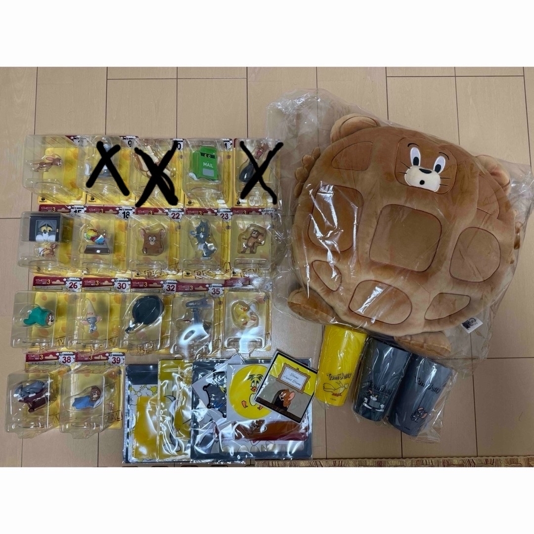 トムとジェリー Happyくじ 一番くじ A賞 B賞 まとめ売り トムとジェリー Happyくじ 一番くじ A賞 B賞 まとめ売り