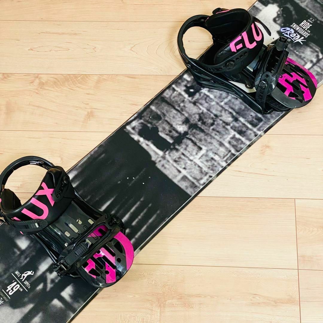 RIDE×FLUX CROOK スノーボードu0026ビンディング 149cm-