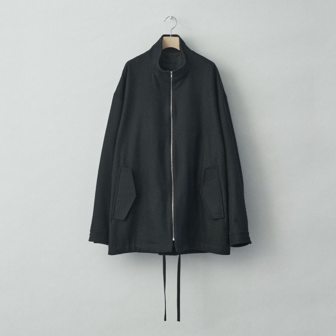 stein(シュタイン)のstein Melton Zip Half Coat  新品未使用 メンズのジャケット/アウター(その他)の商品写真