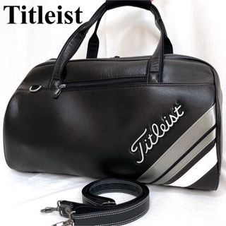 タイトリスト(Titleist)の美品✨高級感 タイトリスト Titleist ボストンバッグ　ゴルフ ショルダー(バッグ)