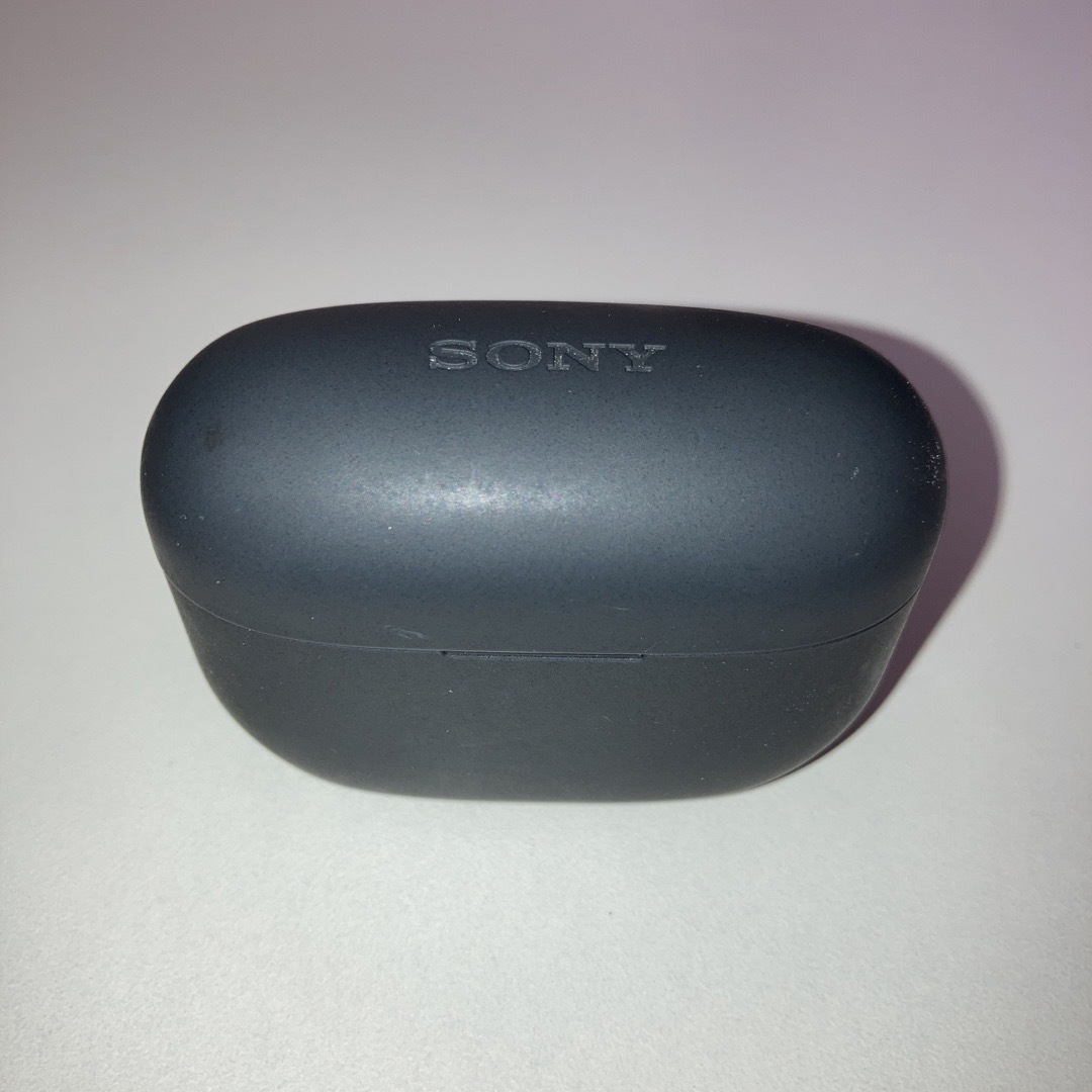 SONY(ソニー)の超美品　SONY LinkBuds S WF-LS900N 充電ケース ブラック スマホ/家電/カメラのオーディオ機器(ヘッドフォン/イヤフォン)の商品写真