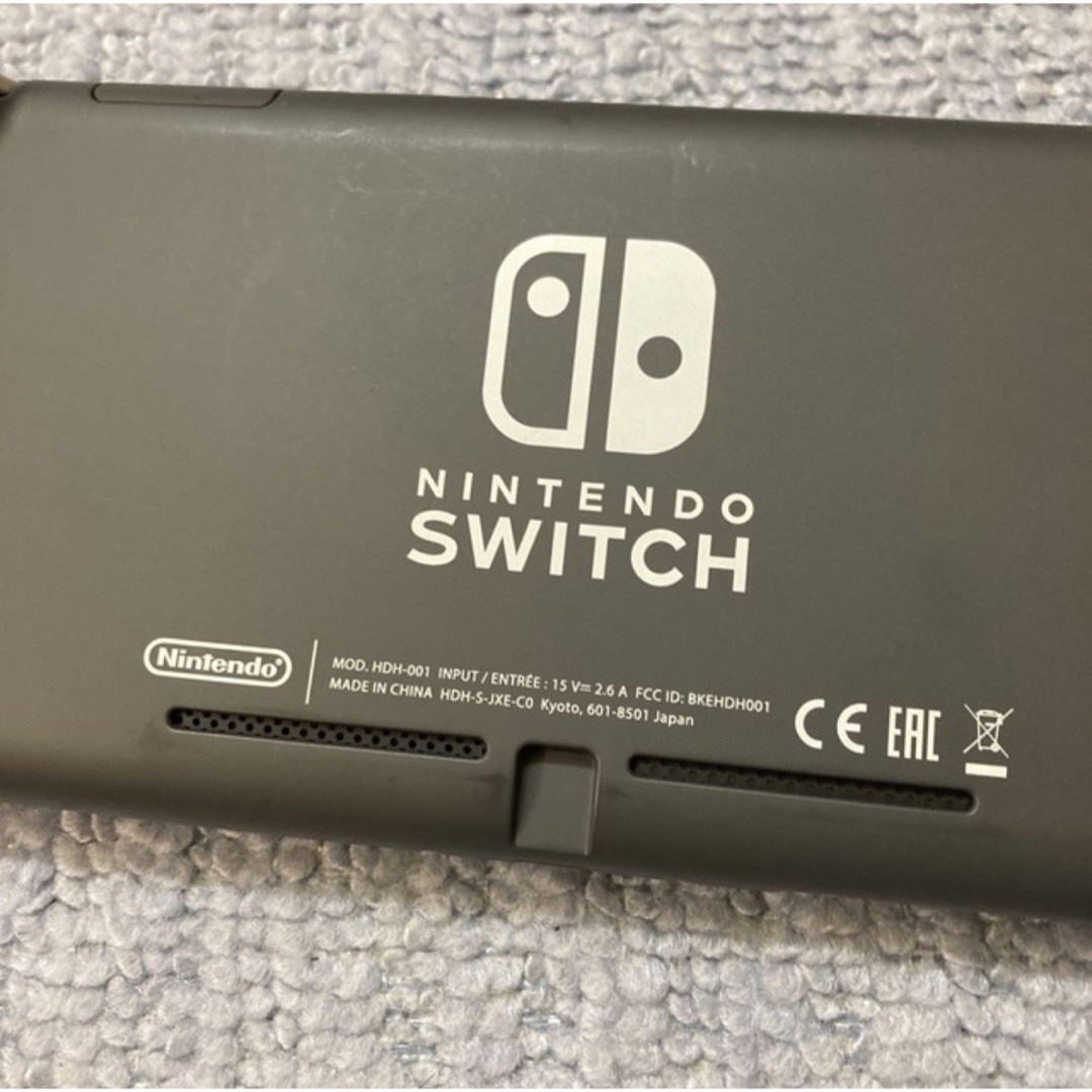 Nintendo Switch(ニンテンドースイッチ)のNintendo Switch Lite グレー本体 セット エンタメ/ホビーのゲームソフト/ゲーム機本体(携帯用ゲーム機本体)の商品写真