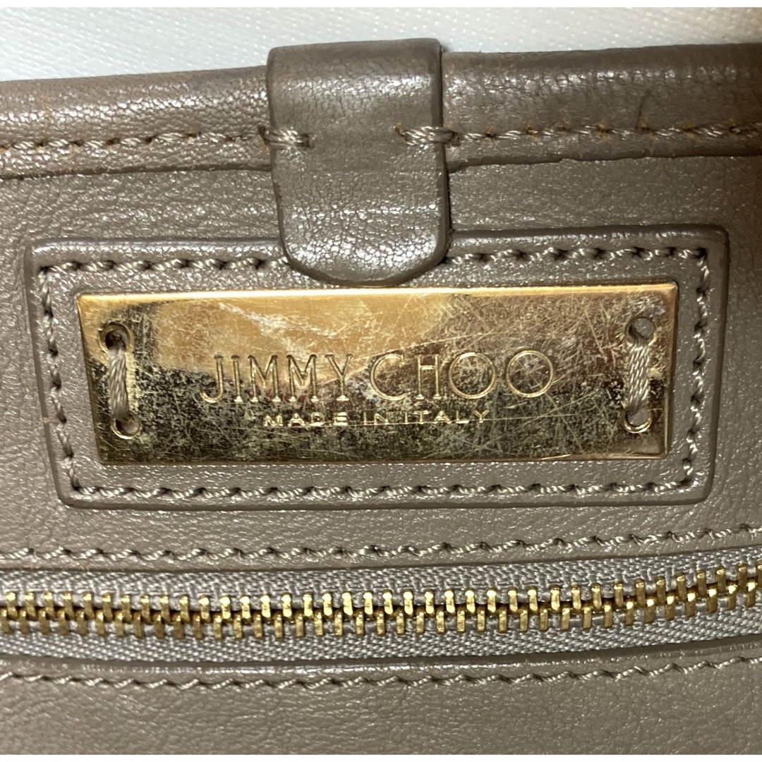 専用品JIMMY CHOO SASHA/M 3色スタッズ 黒 トートバッグ