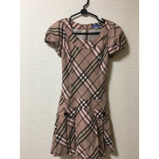 バーバリー(BURBERRY)のBurberry♡チェック柄ワンピース(ミニワンピース)