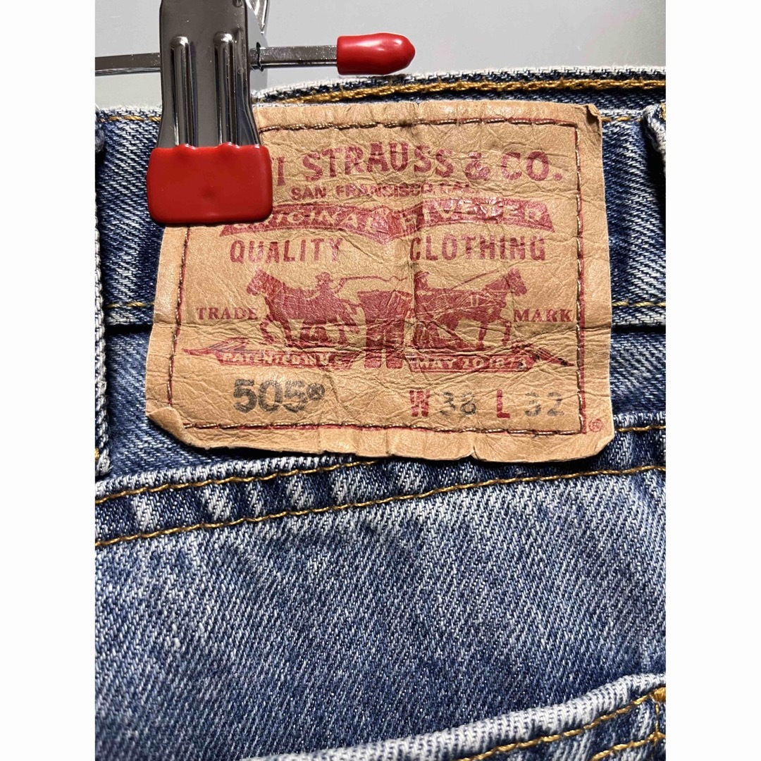 Levi's(リーバイス)の古着 Levi's リーバイス 505 デニム ジーンズ W38 L32 メンズのパンツ(デニム/ジーンズ)の商品写真