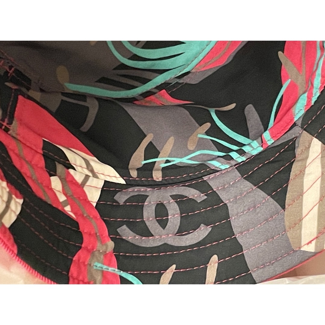 CHANEL - CHANEL シャネル 帽子 バケットハット バケハ ピンク CHANEL - CHANEL シャネル 帽子 バケットハット バケハ ピンク