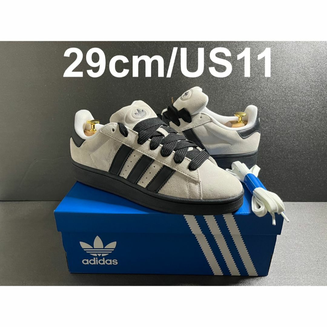 新品29cm adidas CAMPUS 00S ホワイト ブラック-