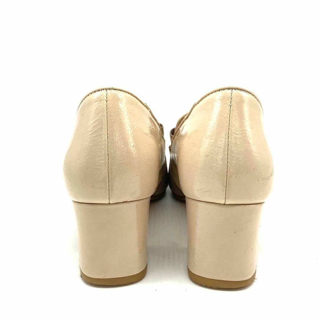DIANA(ダイアナ)の✨️極美品✨️DIANA 23cm レザー ベージュ リボン レディースの靴/シューズ(ハイヒール/パンプス)の商品写真