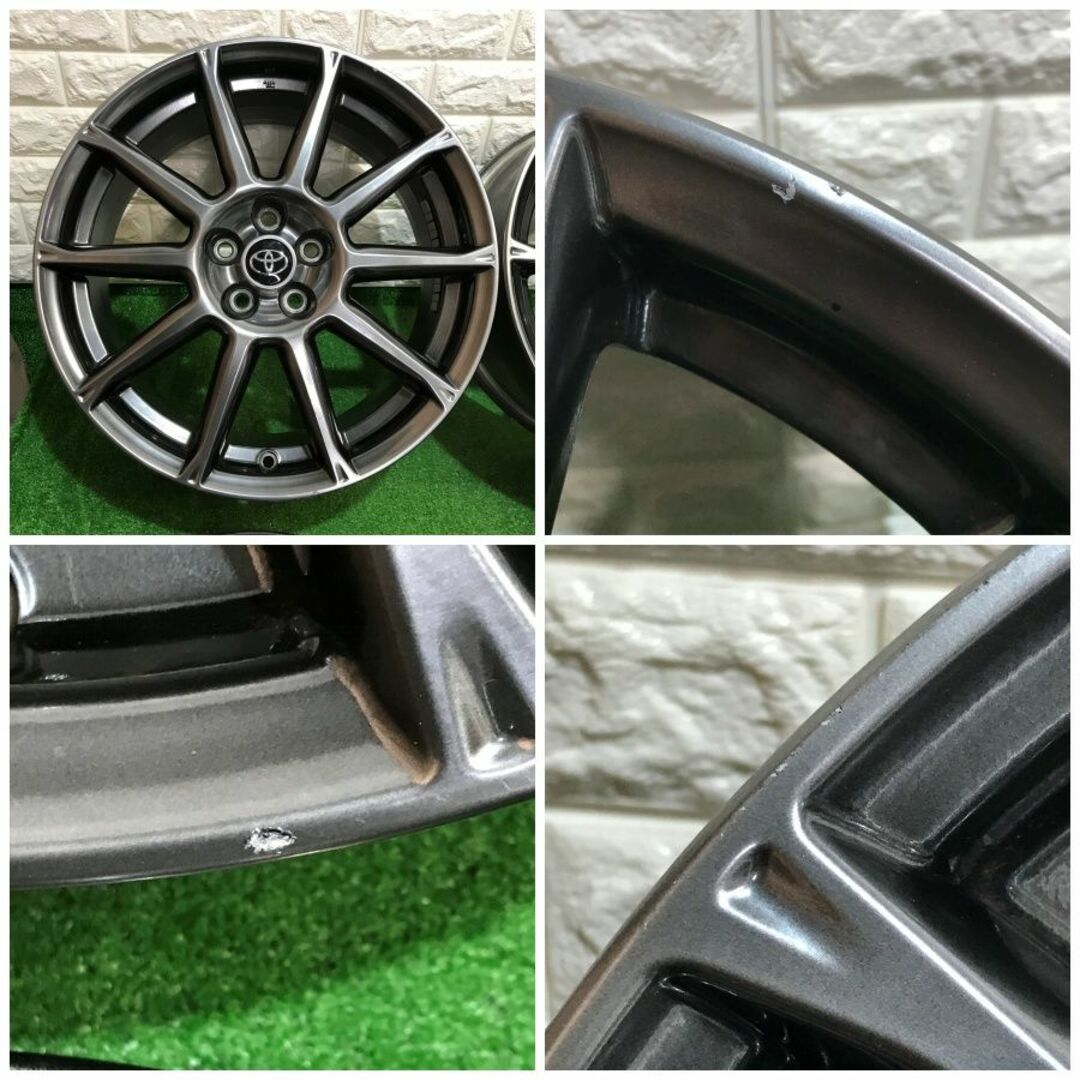 トヨタ 86 GT リミテッド 後期 純正ホイール 4本 17×7.5J 自動車/バイクの自動車(ホイール)の商品写真