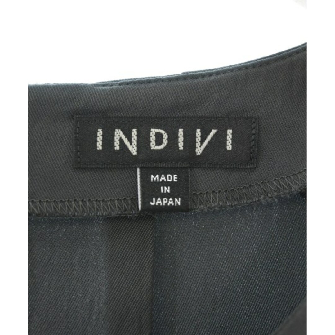 INDIVI(インディヴィ)のINDIVI インディヴィ ブラウス 13(XL位) グレー 【古着】【中古】 レディースのトップス(シャツ/ブラウス(長袖/七分))の商品写真