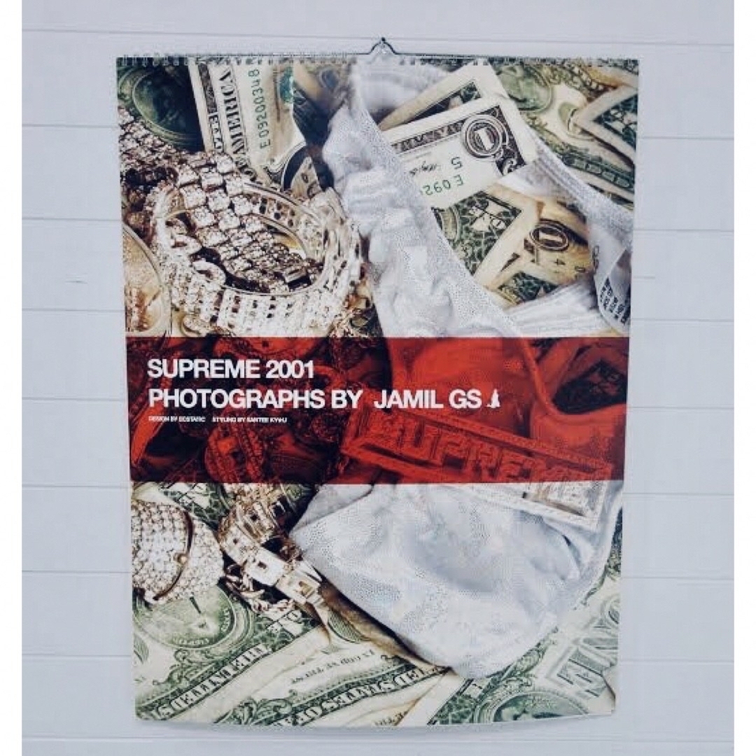 Supreme【RARE】 JAMIL GS 2001 Calendar絶版