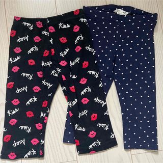 アナップキッズ(ANAP Kids)のANAPKIDS、H&Mレギンス110 2枚セット(パンツ/スパッツ)