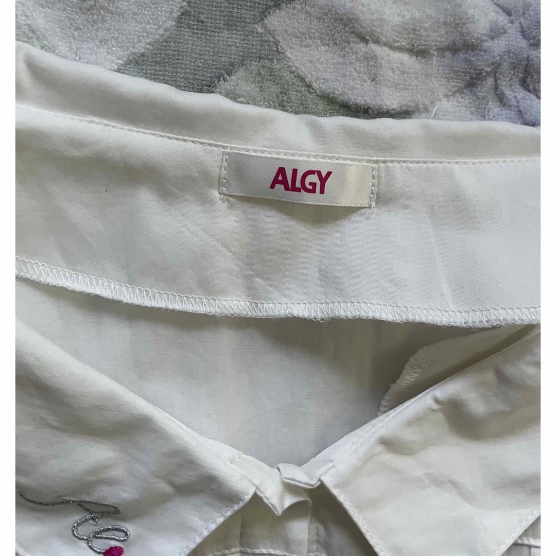 ALGY(アルジー)のアルジー　ドッキングワンピース　160 ブラウス　スカート　ALGY キッズ/ベビー/マタニティのキッズ服女の子用(90cm~)(ワンピース)の商品写真