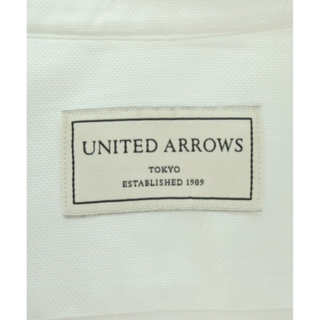 UNITED ARROWS(ユナイテッドアローズ)のUNITED ARROWS ユナイテッドアローズ ドレスシャツ -(M位) 白 【古着】【中古】 メンズのトップス(シャツ)の商品写真