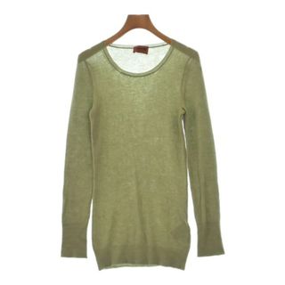 ミッソーニ DONNA ニット カットソー 長袖 タートルネック 40 茶