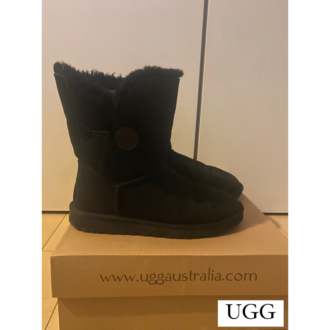 UGG(アグ)のUGG アグ ムートンブーツ ショート ブラック 23cm レディースの靴/シューズ(ブーツ)の商品写真