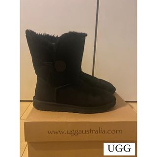 アグ(UGG)のUGG アグ ムートンブーツ ショート ブラック 23cm(ブーツ)