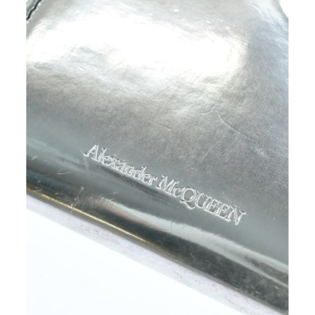 Alexander McQueen(アレキサンダーマックイーン)のALEXANDER MCQUEEN 財布・コインケース - シルバー 【古着】【中古】 メンズのファッション小物(折り財布)の商品写真