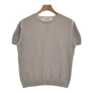 ジルサンダー(Jil Sander)のJIL SANDER ジルサンダー ニット・セーター 34(XXS位) ベージュ 【古着】【中古】(ニット/セーター)