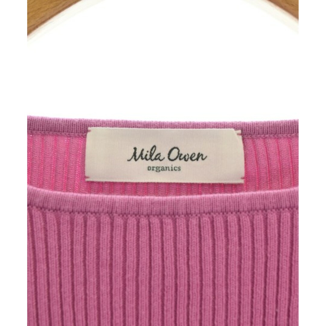 Mila Owen(ミラオーウェン)のMila Owen ミラオーウェン ニット・セーター 0(S位) ピンク 【古着】【中古】 レディースのトップス(ニット/セーター)の商品写真