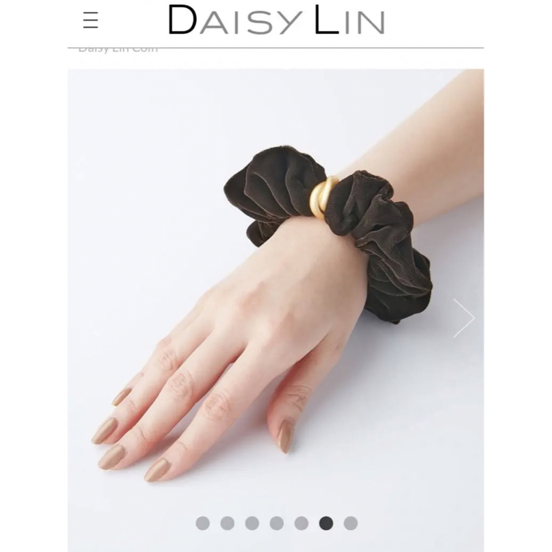 【未使用品】DAISY LINのシュシュ