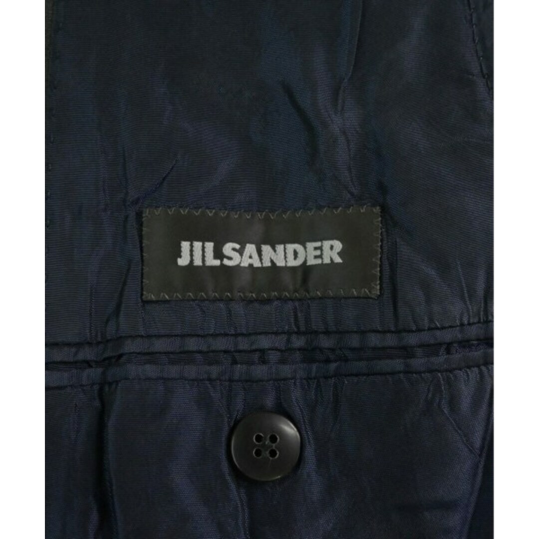 Jil Sander(ジルサンダー)のJIL SANDER ジルサンダー テーラードジャケット 50(XL位) グレー 【古着】【中古】 メンズのジャケット/アウター(テーラードジャケット)の商品写真