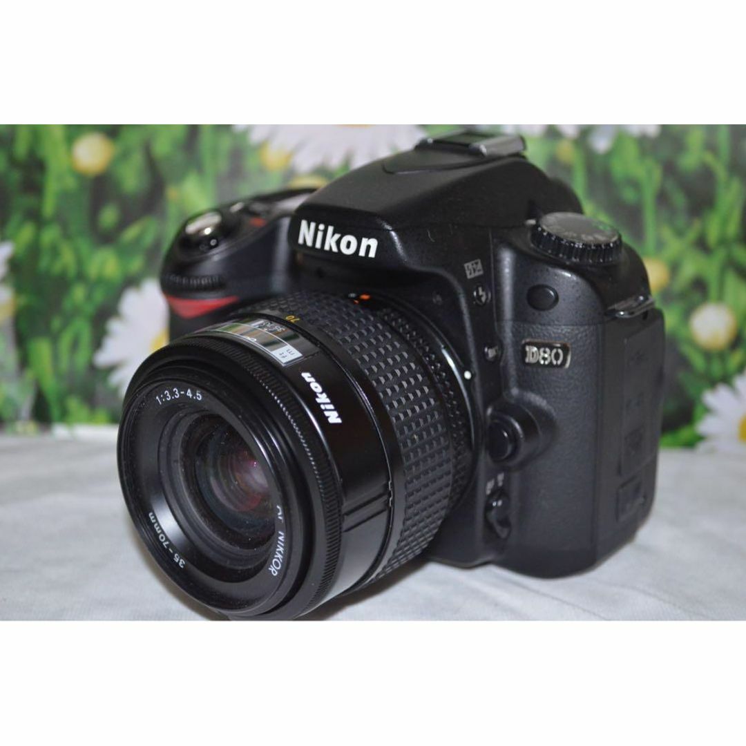 充電器❤美品❤超望遠❤初心者おススメ❤Wズームセット❤ニコン Nikon D80