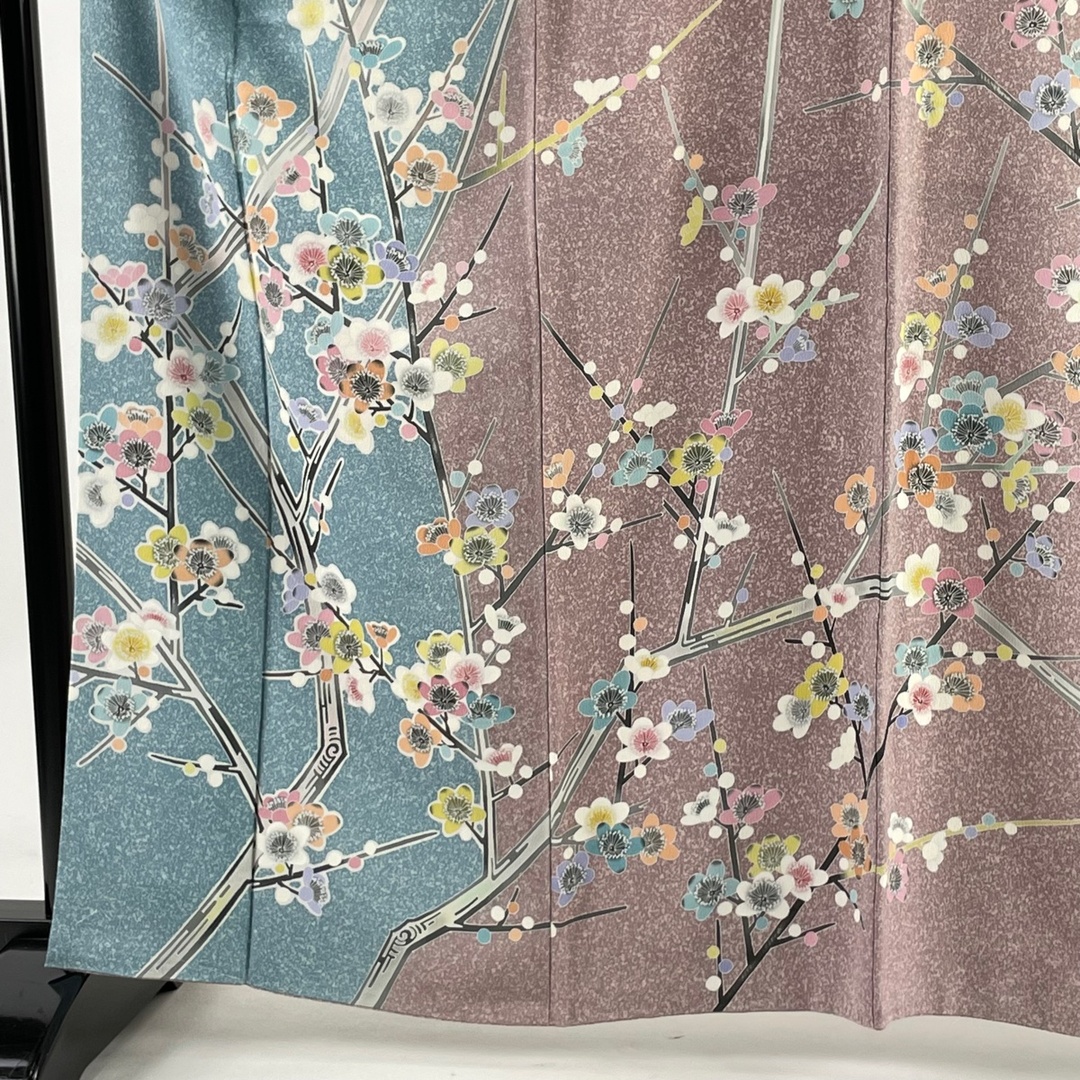 訪問着 身丈163cm 裄丈67cm 正絹 美品 逸品 【中古】