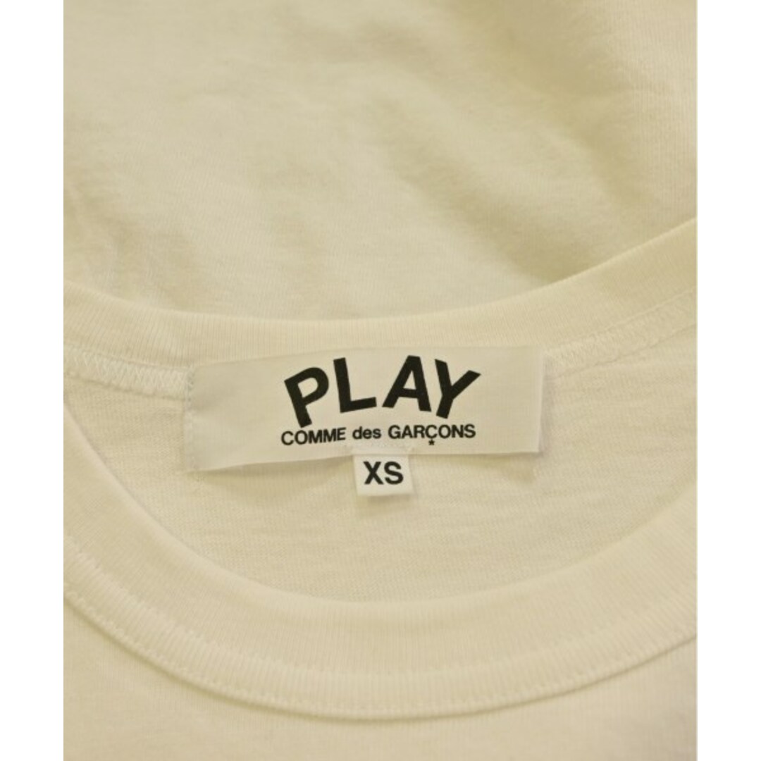 PLAY COMME des GARCONS Tシャツ・カットソー XS 白